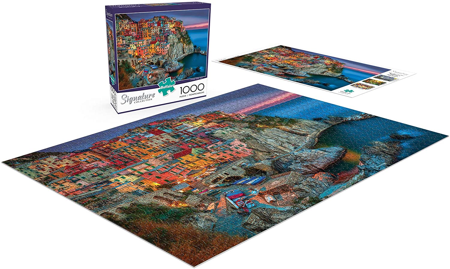 Buffalo Games - Cinque Terre - 1000 Piece Jigsaw Puzzle Multi