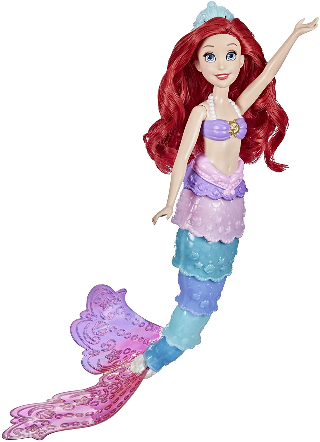 Disney Princess Rainbow Reveal Ariel. Color Change Doll
