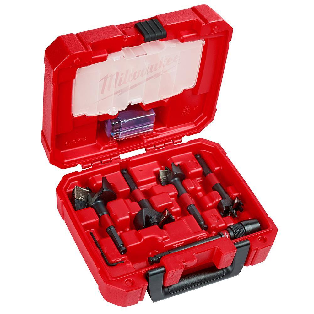 Milwaukee 49-22-5100 SWITCHBLADE Plumbers Selfeed Bits Set (5-Piece)