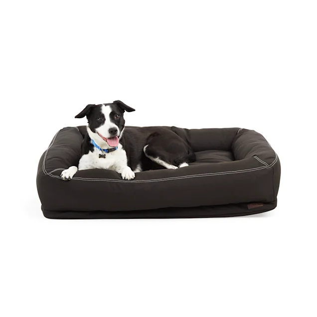 Reddy Indoor/Outdoor Black Dog Bed. 40″ L X 30″ W