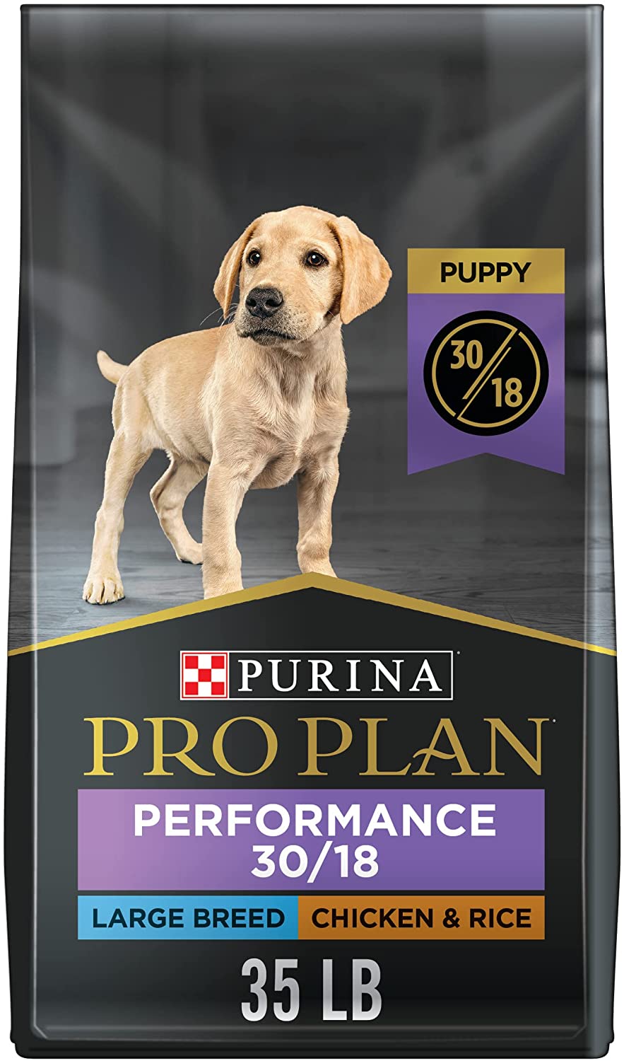 Purina Pro Plan Puppy Large Breed Sport Development 30/18 High Protein Dry Puppy Food - 35 lb. Bag
