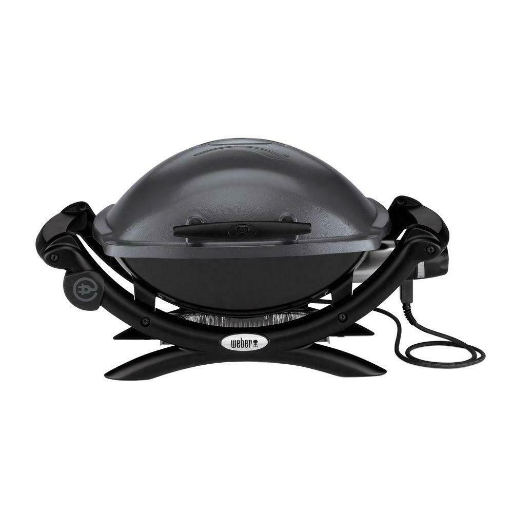 Weber 55020001 Q 2400 1-Burner Portable Electric Grill in Gray