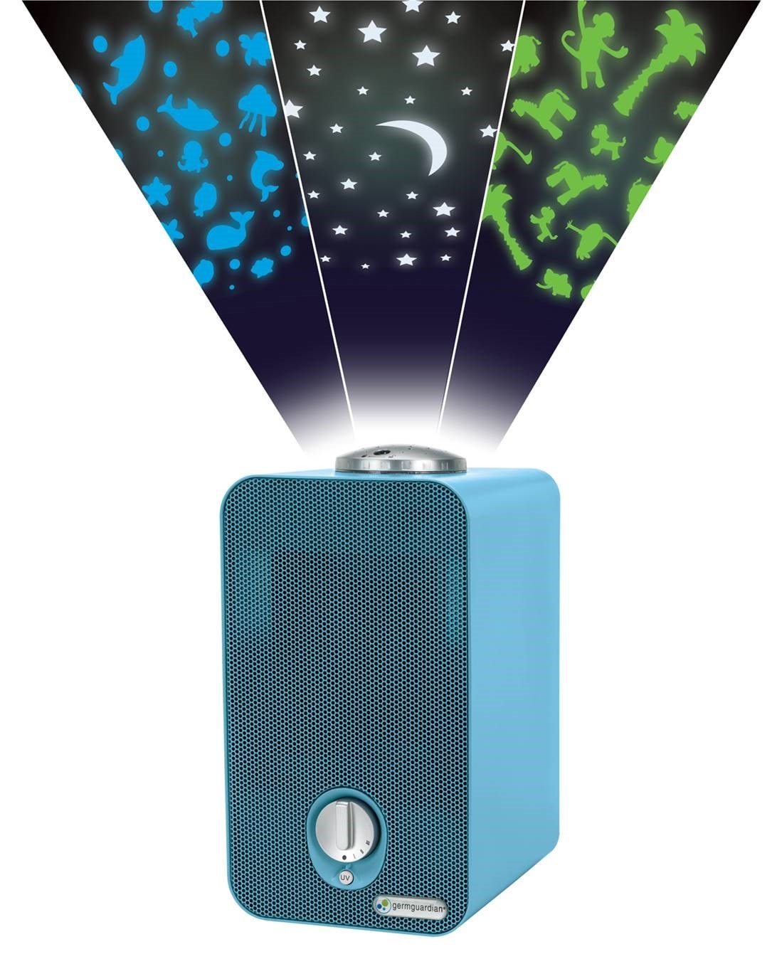 GermGuardian 3-Speed Blue HEPA and Uv Air Purifier (Covers: 54-sq ft)