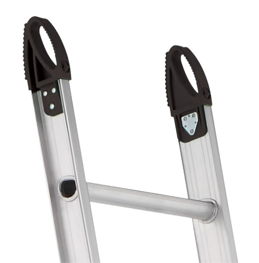 Louisville Ladder 16' Aluminum Extension. 15′ Reach. 225 lbs Load Capacity. W-2222-16PG