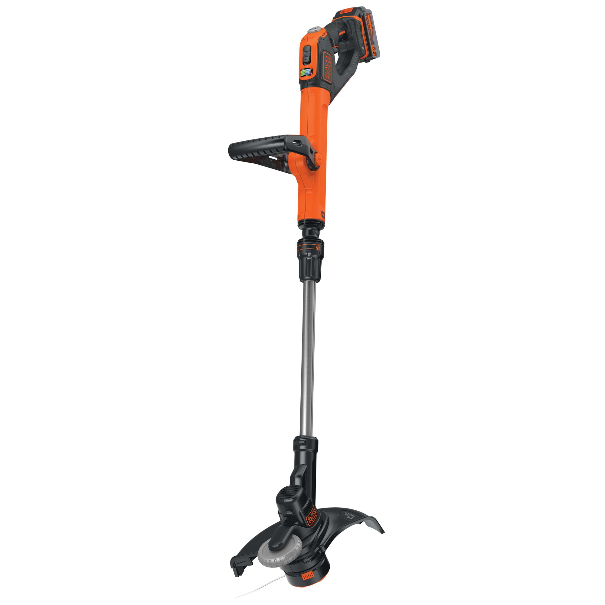 BLACK+DECKER 20V MAX Cordless Lithium-Ion EASYFEED 2-Speed 12 in. String Trimmer/Edger Kit