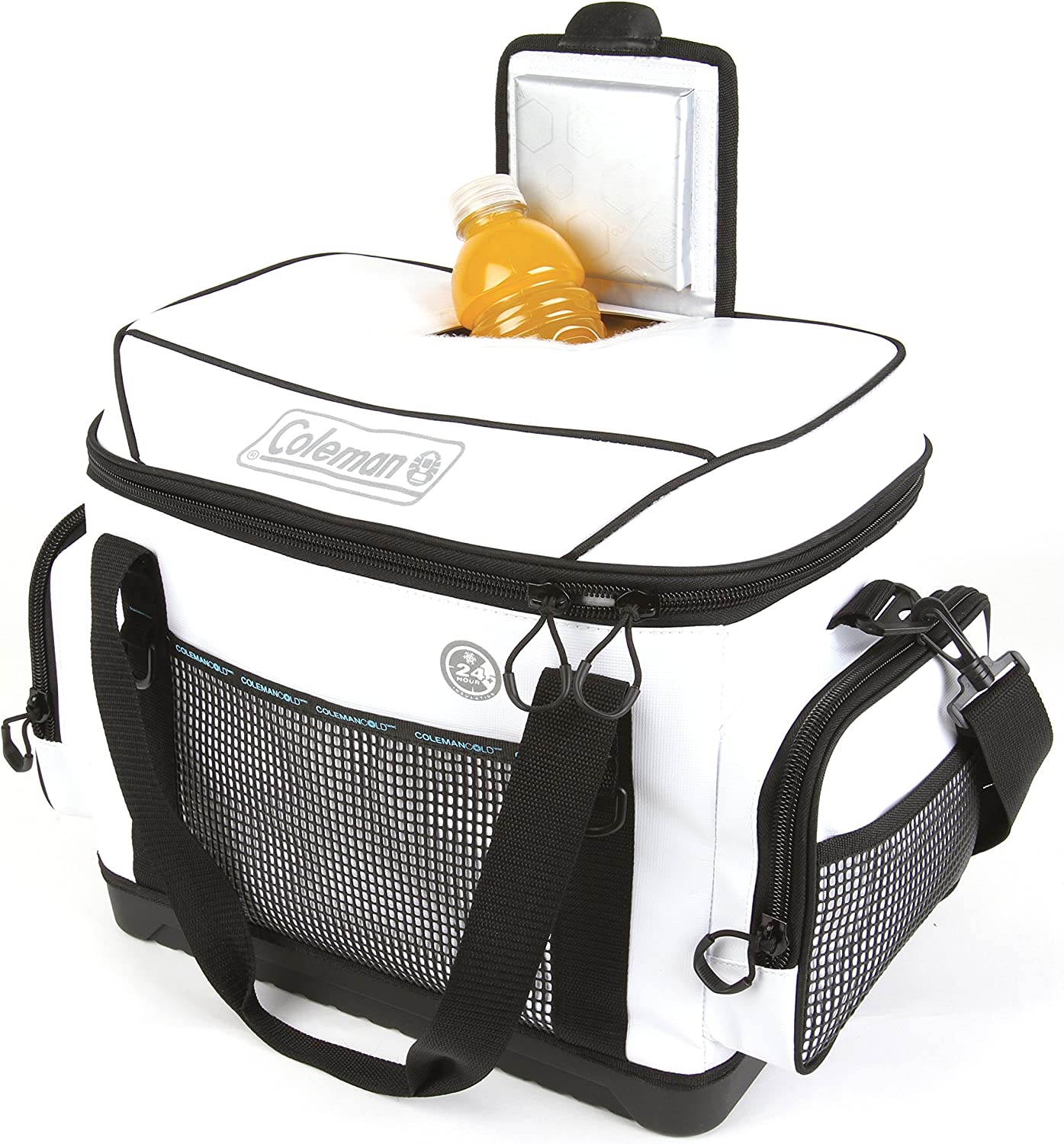 Coleman 42-Can Soft-Sided Marine Cooler Bag . White