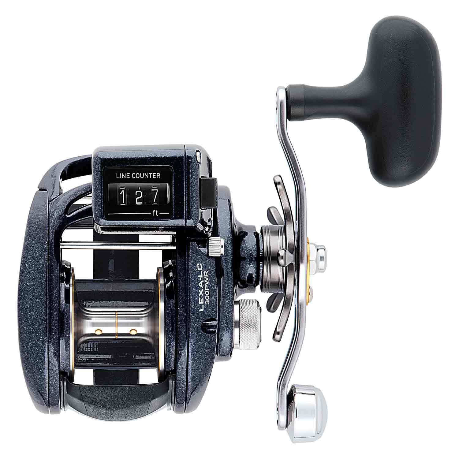 DAIWA Lexa LC300PWR-P Line Counter Baitcasting Reel