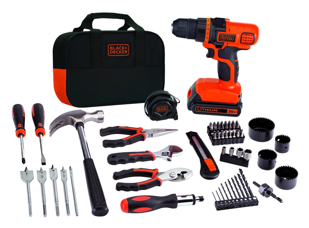 BLACK+DECKER 68-Piece Household Tool Set