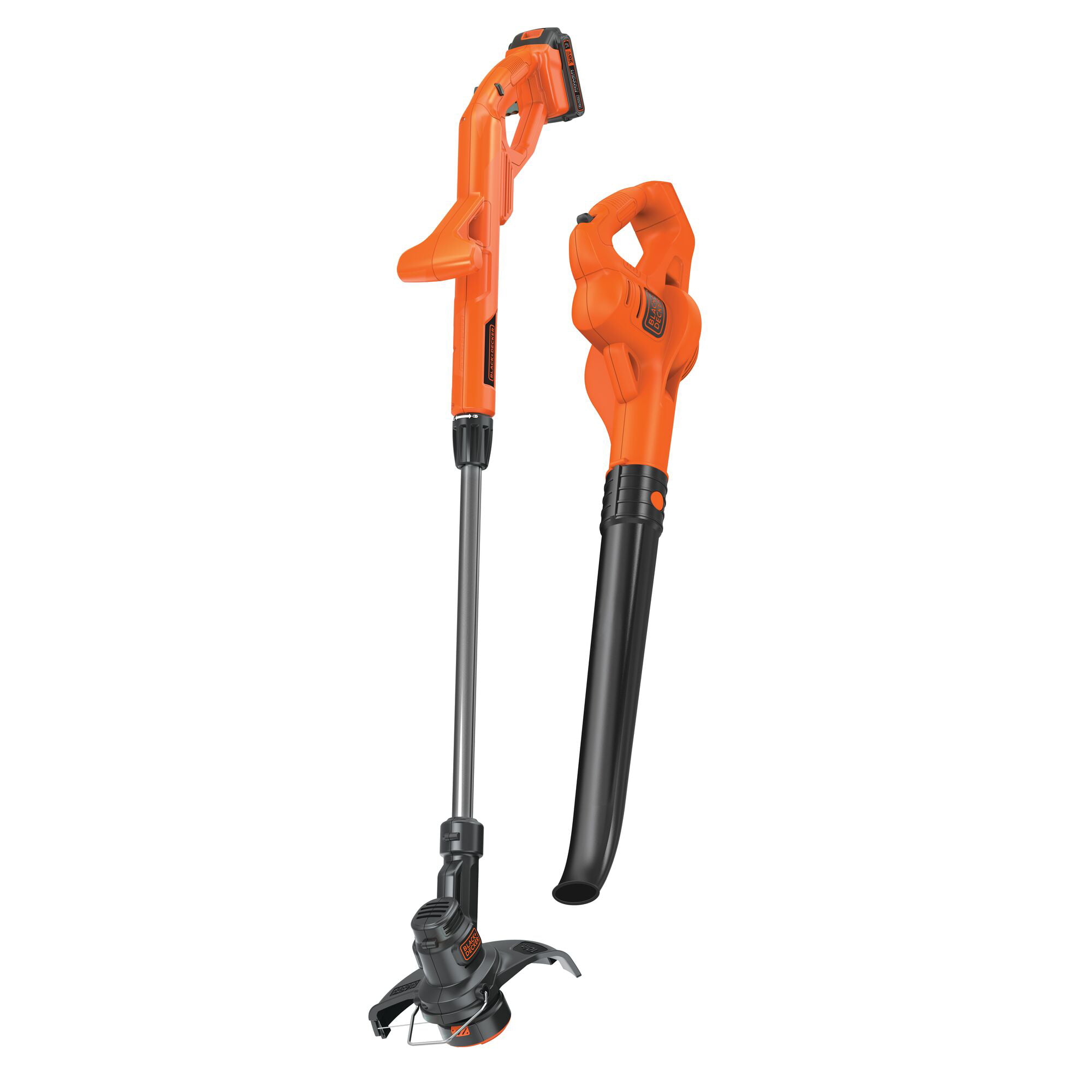 BLACK+DECKER 20V MAX Lithium-Ion Cordless String Trimmer and Sweeper Combo Kit (1.5 Ah)