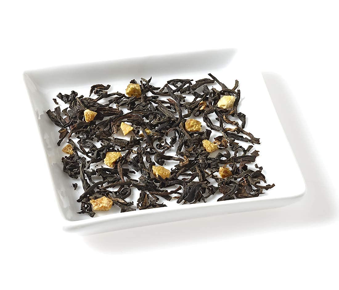 Golden Moon Tippy Earl Gray Tea. Organic Black Tea. 8 Ounce (Pack of 1)