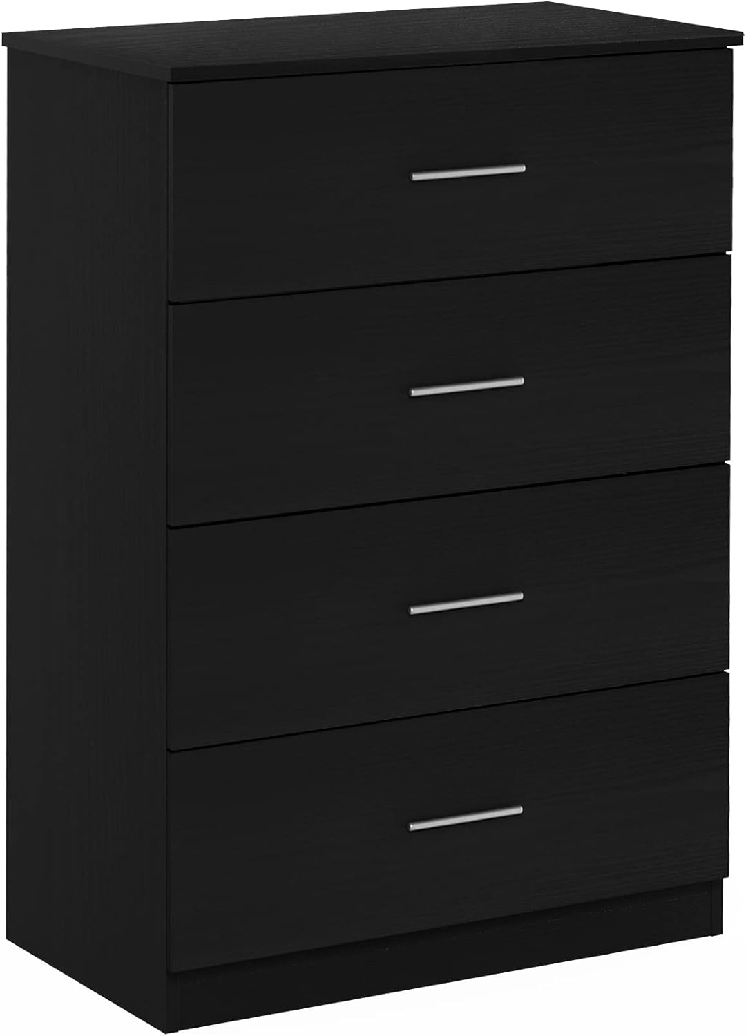 Furinno Tidur Simple Design Dresser. 4-Tier Handle. Americano