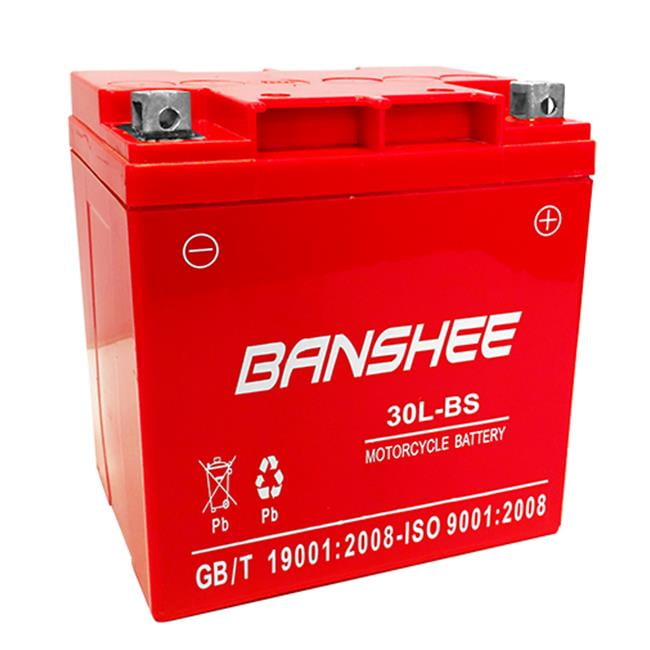 Banshee 30L-BS-Banshee12 12V 30Ah YTX30L-BS Battery for Polaris 800 Ranger 2012 - 4 Years Warranty