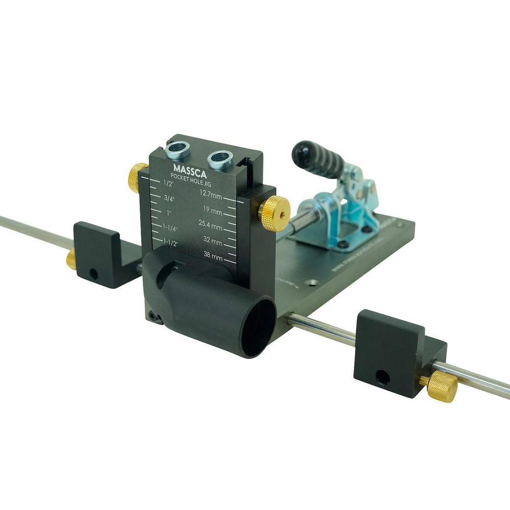 Massca X002H45O3B Aluminum Pocket-Hole Jig System M2 PRO