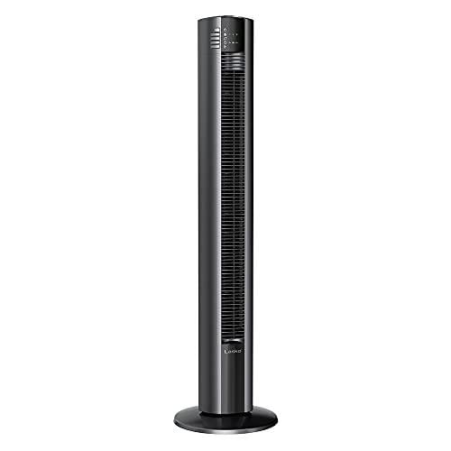 Lasko T48312 48 Inch 3 Speed Oscillating Tower Fan with Nighttime Setting