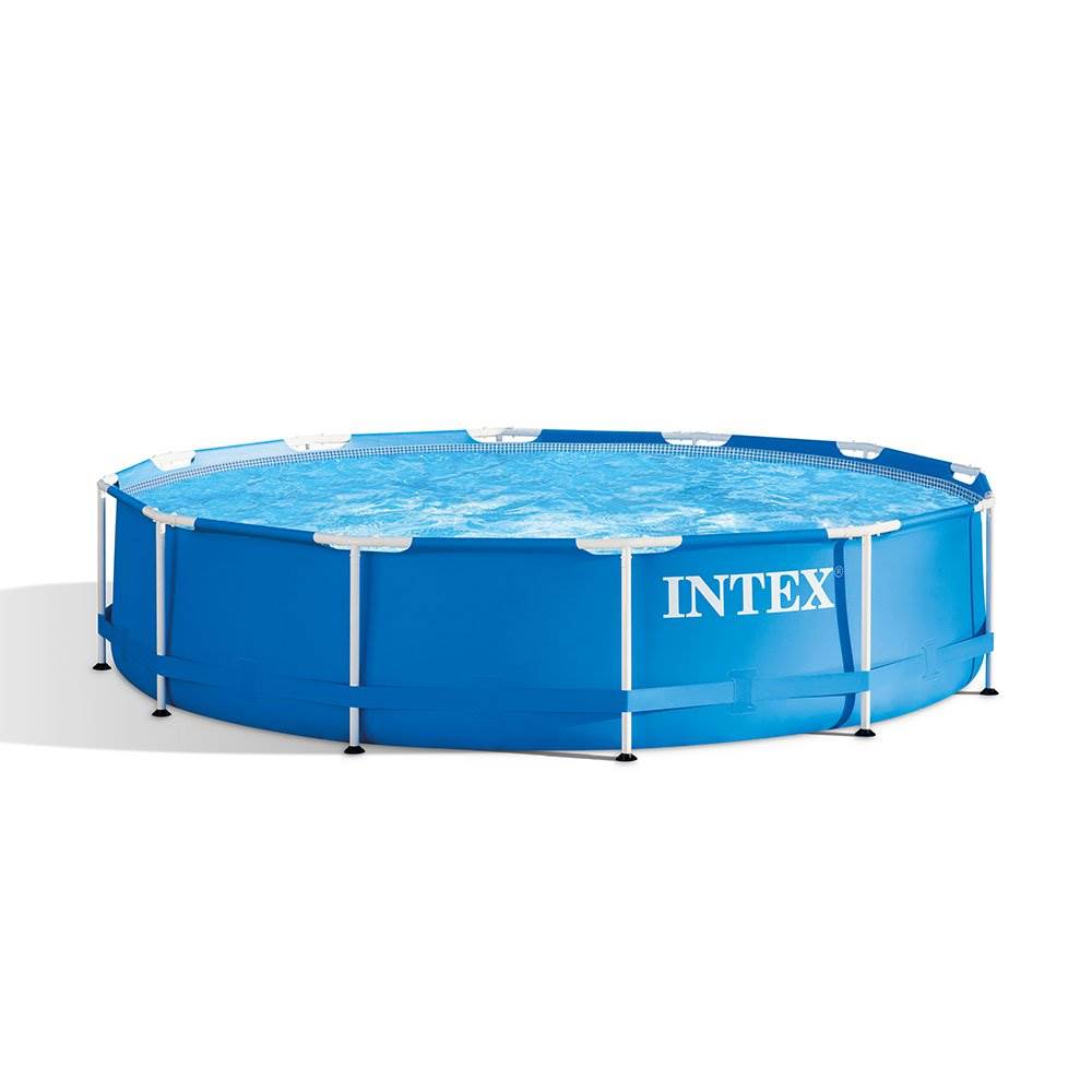 Intex 12′ x 30″ Above Ground Pool w/ Filter Pump System & Filter Cartridge