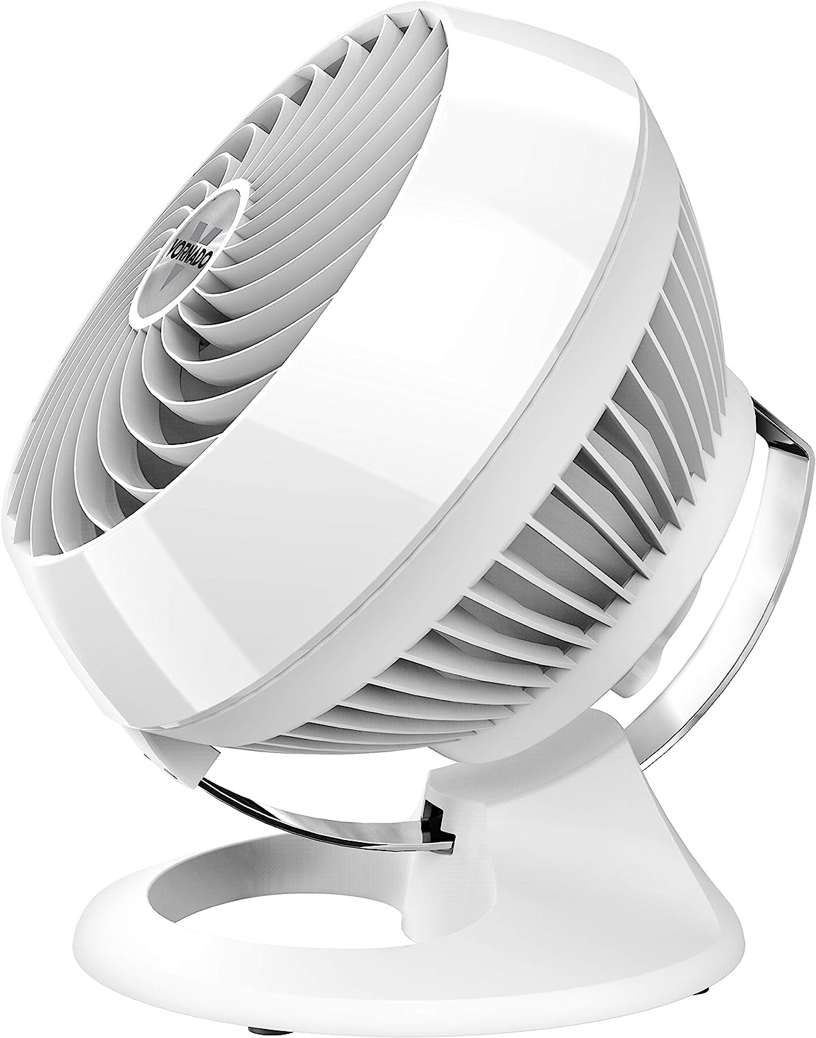 Vornado 460 Whole Room Air Circulator. Small Fan with 3 Speeds. Adjustable Tilt. Easy to Clean. Moves Air 70 Feet. Quiet Fan for Home. Office. Bedroom. White