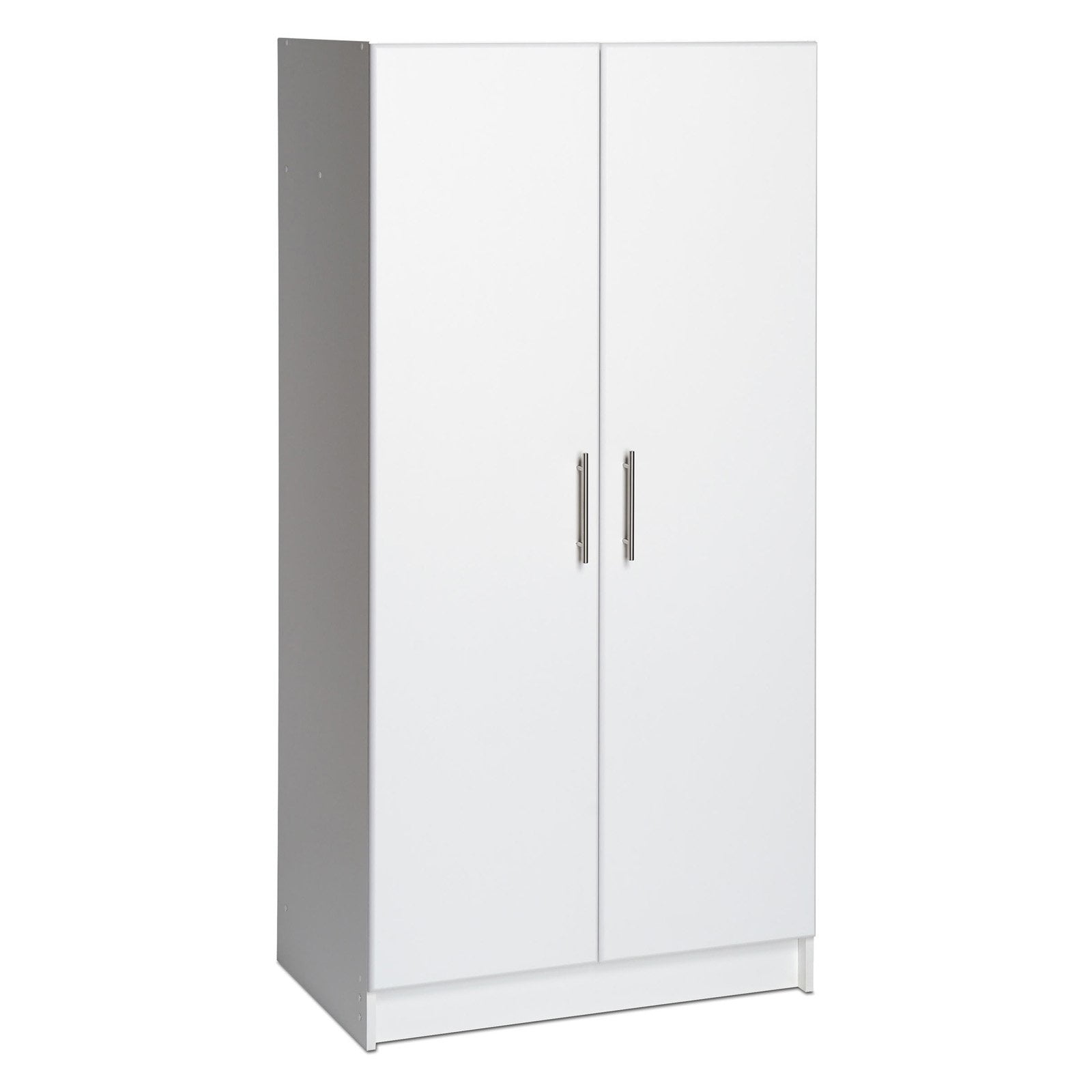 Elite 2 Door Standing Storage Cabinet. White
