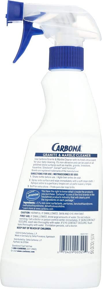 Delta Carbona Granite & Marble Cleaner. 16.8 Fluid Ounce