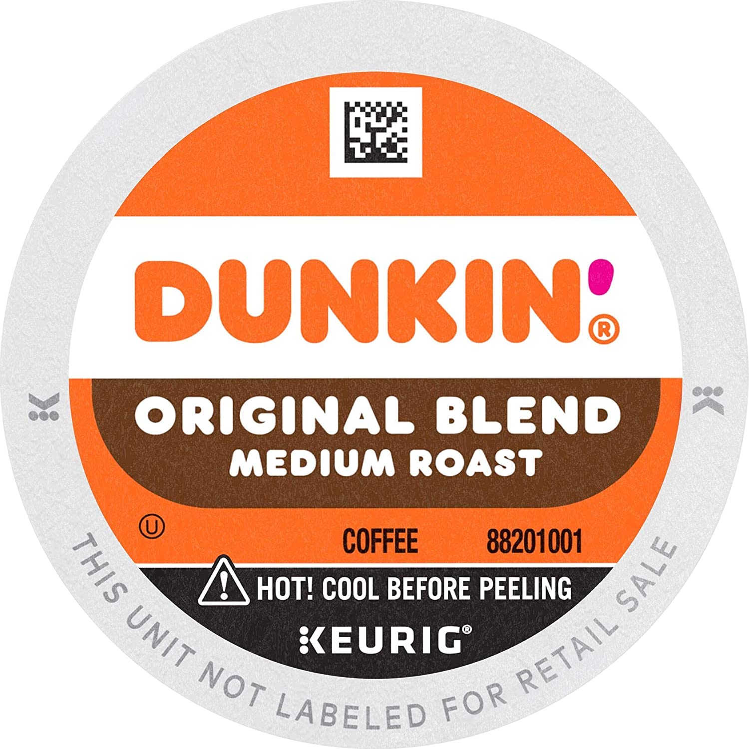 Dunkin- Original Blend Medium Roast Coffee 44 Keurig K-Cup Pods