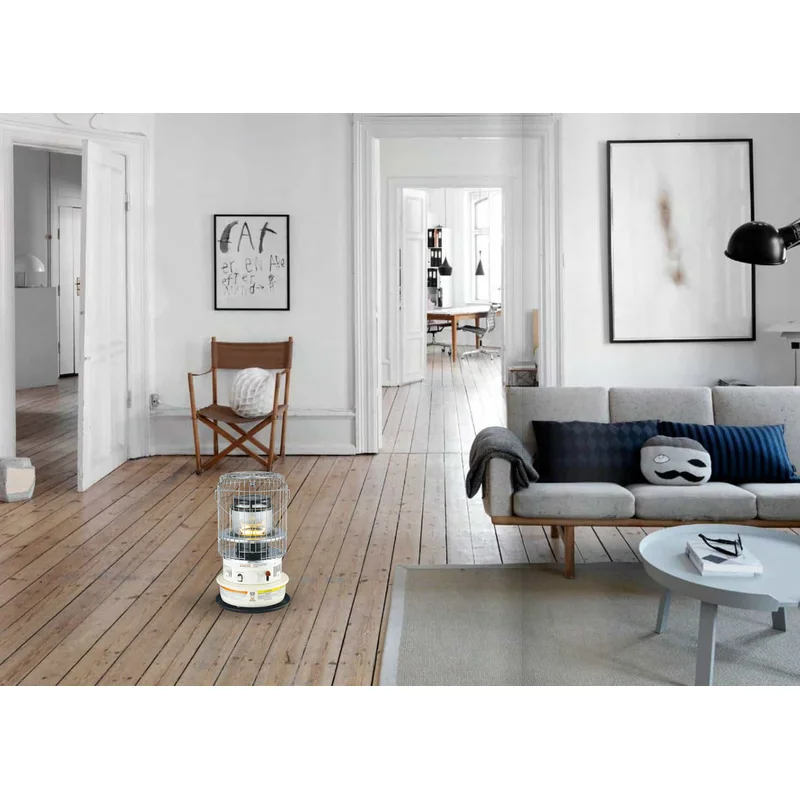 Dura Heat DH1051 10.500 BTU Compact Indoor Safe Kerosene Heater