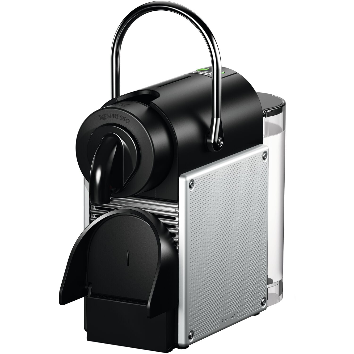 Nespresso by De-Longhi Pixie Single-Serve Espresso Machine with Simplified Water Tank in Aluminum