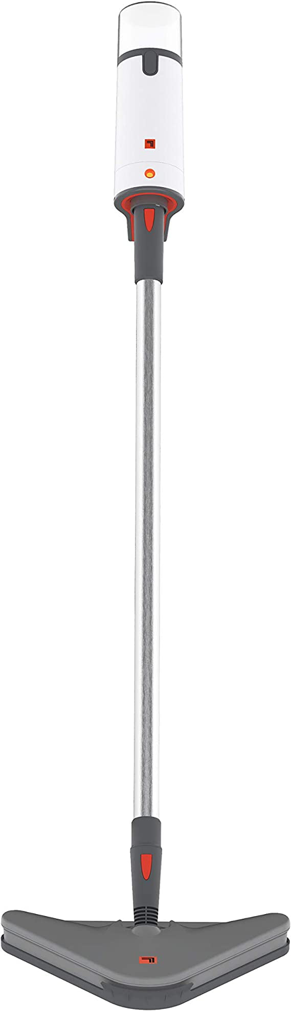 Sharper Image 2-in-1 Steam Mop with 9 Accessories. Multi-Surface. 8.5oz.. Black