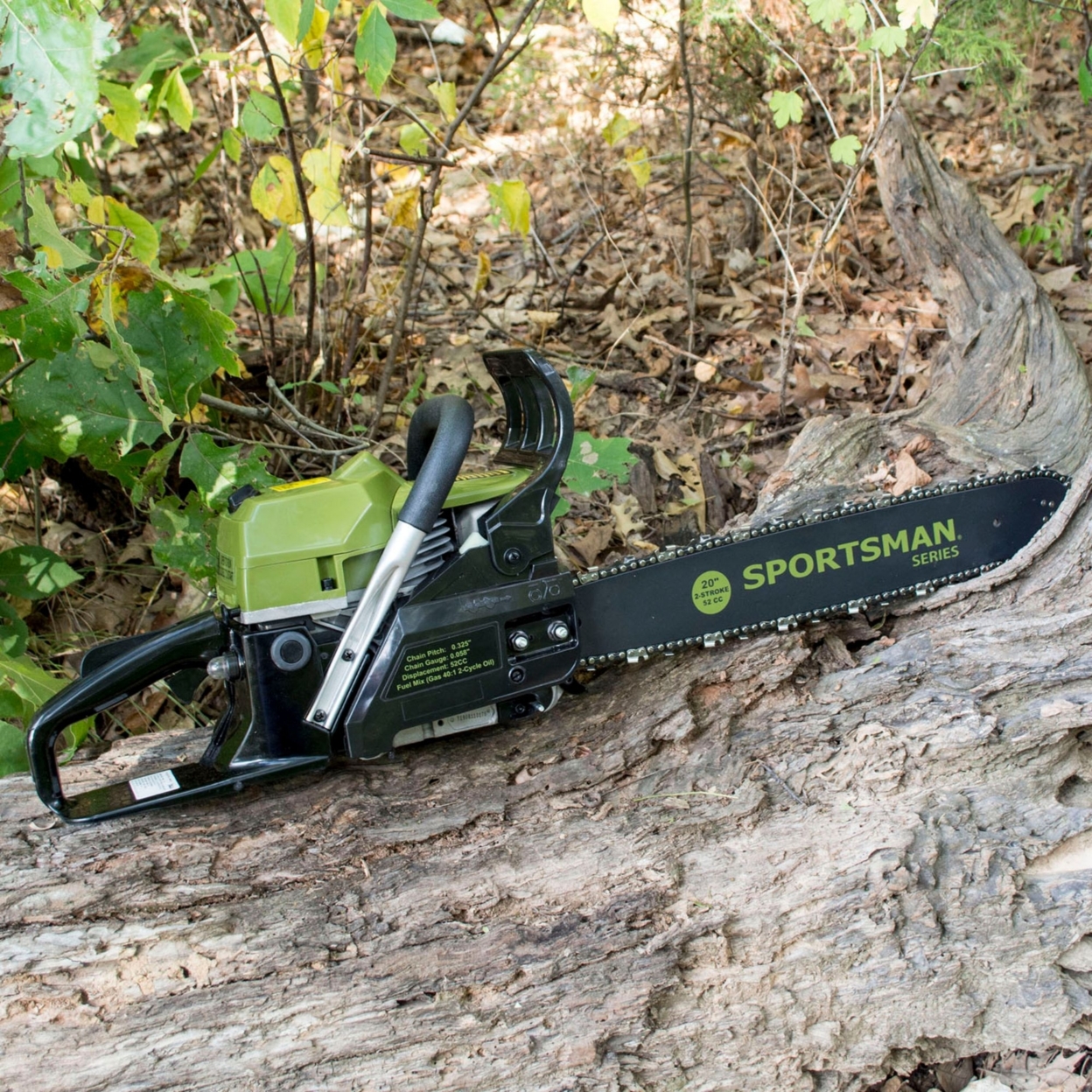 Sportsman Series 20″ 52 cc Gas 2-Stroke Rear Handle Chainsaw