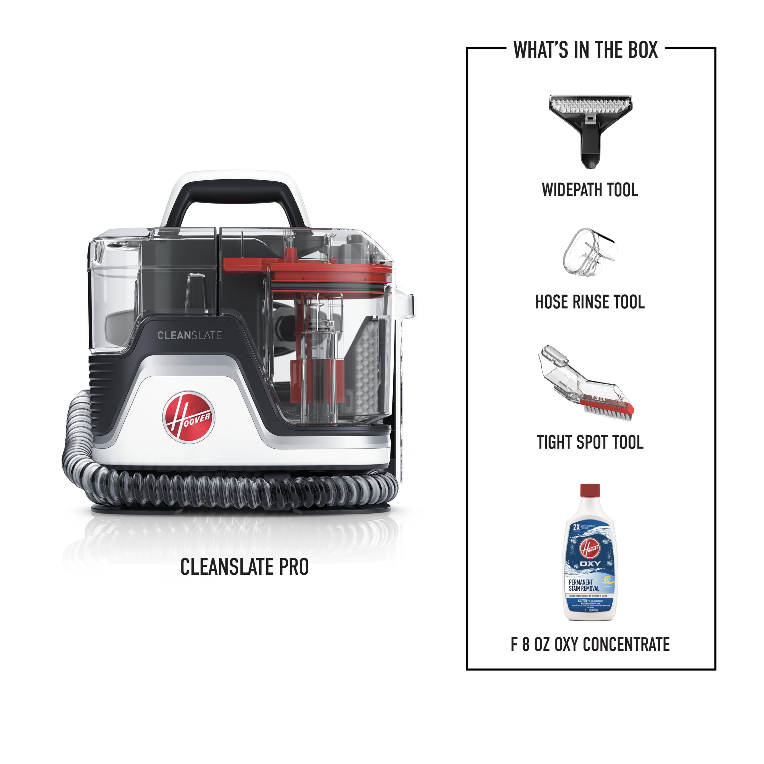 Hoover CleanSlate Portable Carpet and Upholstery Pet Spot Cleaner. FH14010