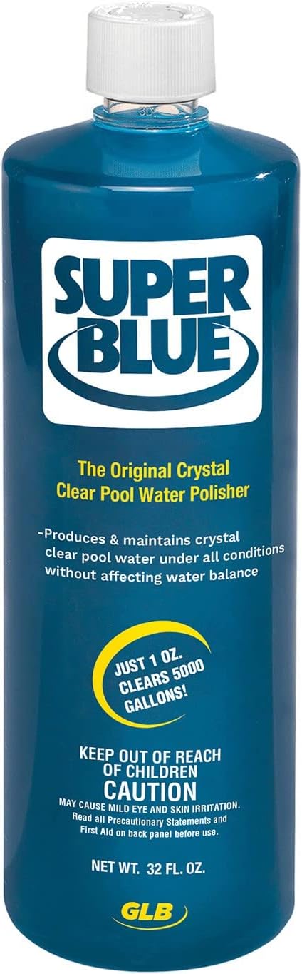 GLB 71205-SP-02BX Super Blue Pool Clarifier. 1-Quart. 2-Pack
