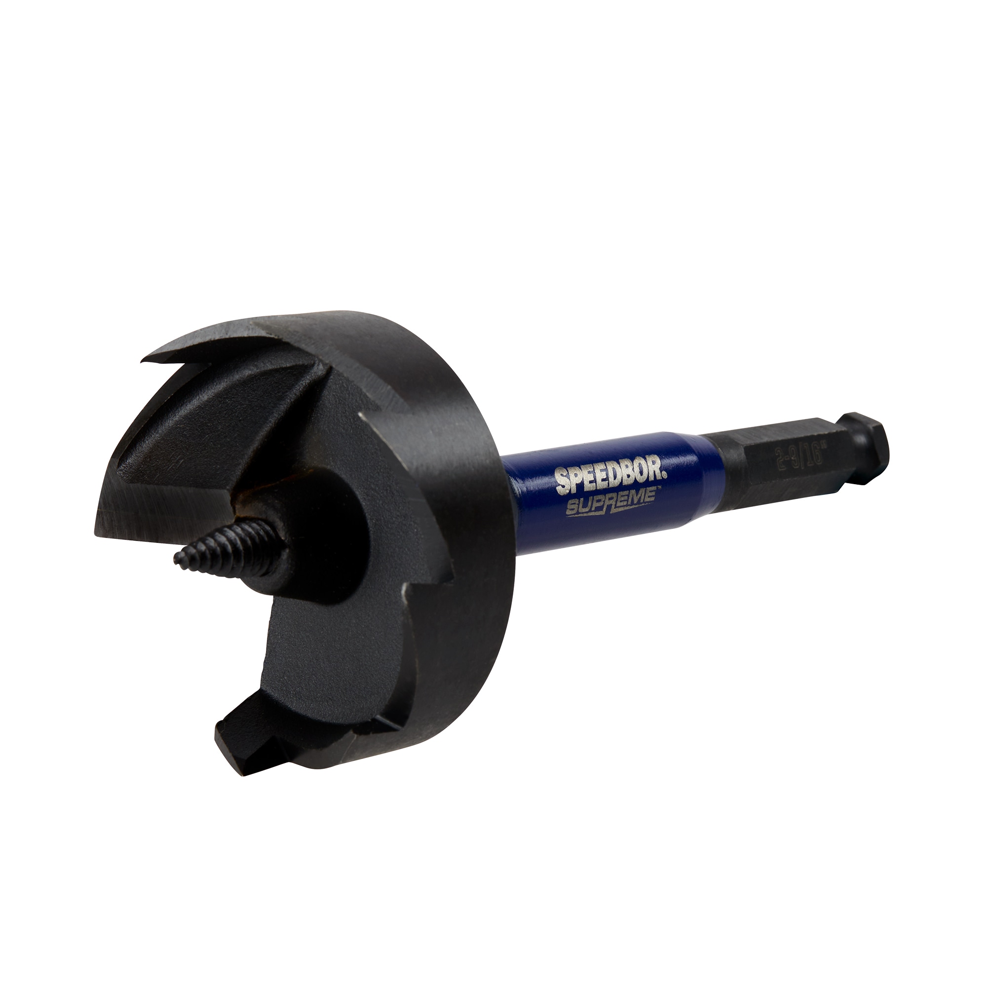 IRWIN SPEEDBOR SUPREME 2-9/16-in x 6-in Woodboring Self-feed Drill Bit