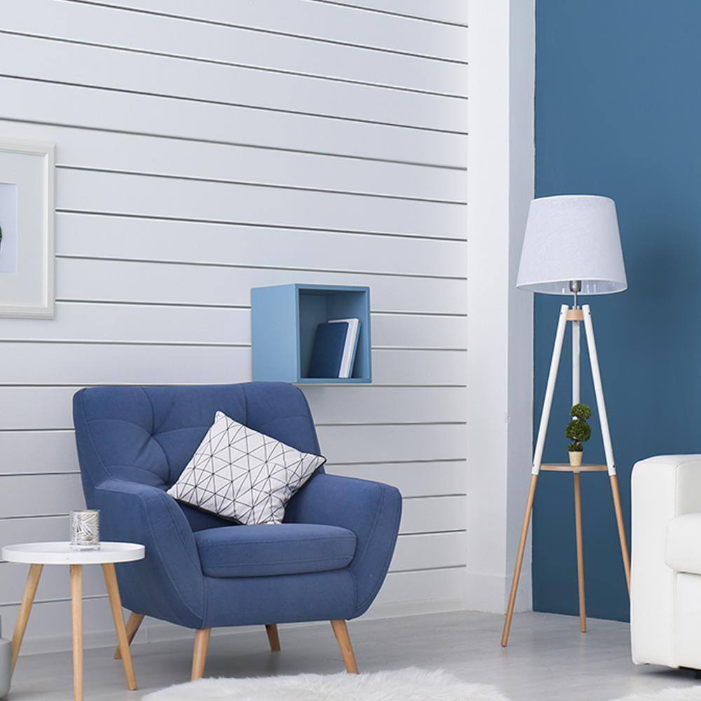 Kimberly Bay BPAFP9160807B 7-1/4 in. x 9/16 in. x 7 ft. Primed Wood Nickel Gap Ship Lap Board (6-Pieces Per Box)