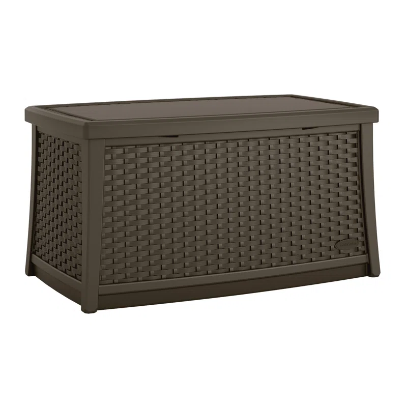 Suncast BMDB3010 Elements Resin Outdoor Coffee Table with Storage