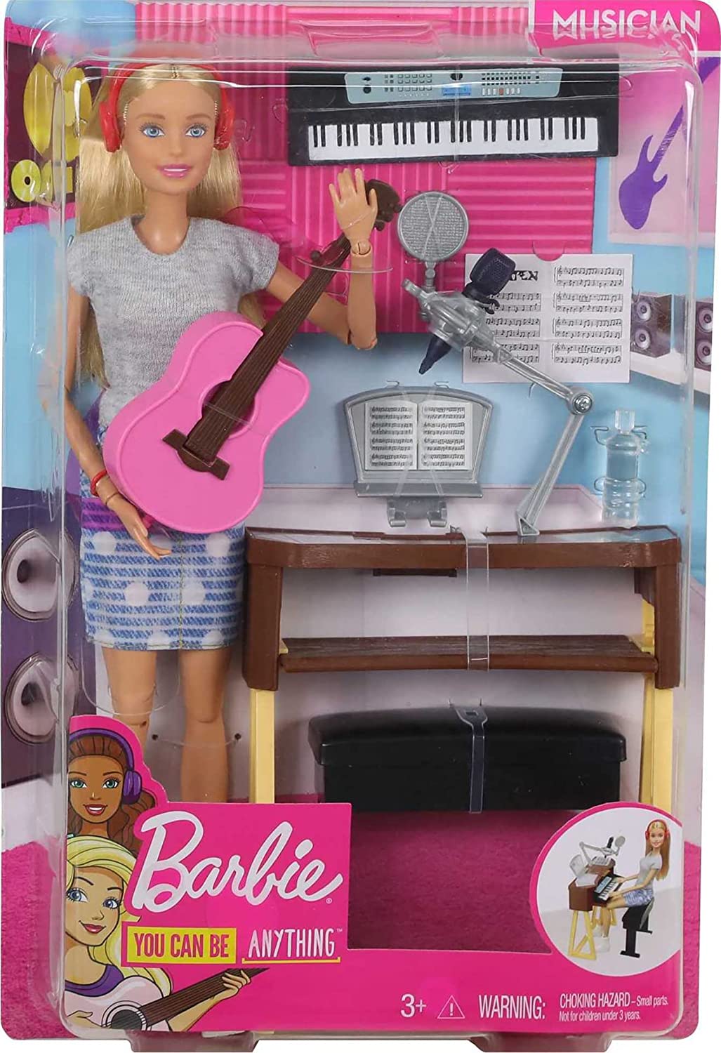 Barbie Musician Doll with Musical Instruments