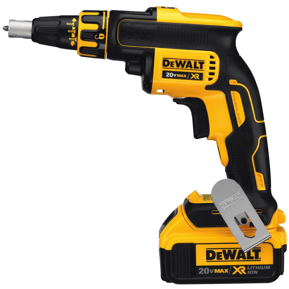 DEWALT XR 20-volt Max Lithium Ion (li-ion) Brushless Screw Gun Kit