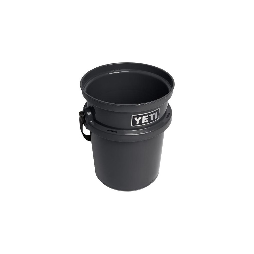 YETI Loadout 5-Gallon Bucket. Impact Resistant Fishing/Utility Bucket. Charcoal (26010000012)