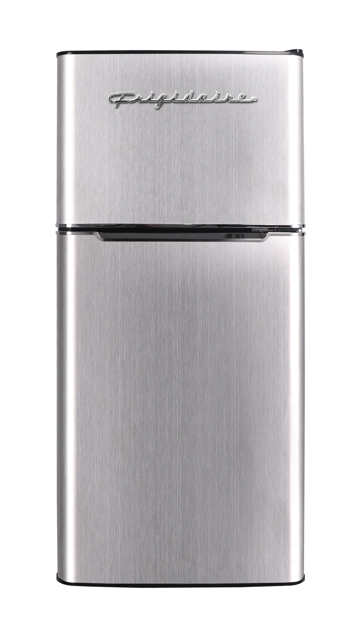 Frigidaire. 4.5 Cu. ft.. 2 Door Compact  Refrigerator-Chrome Trim. EFR451. Platinum