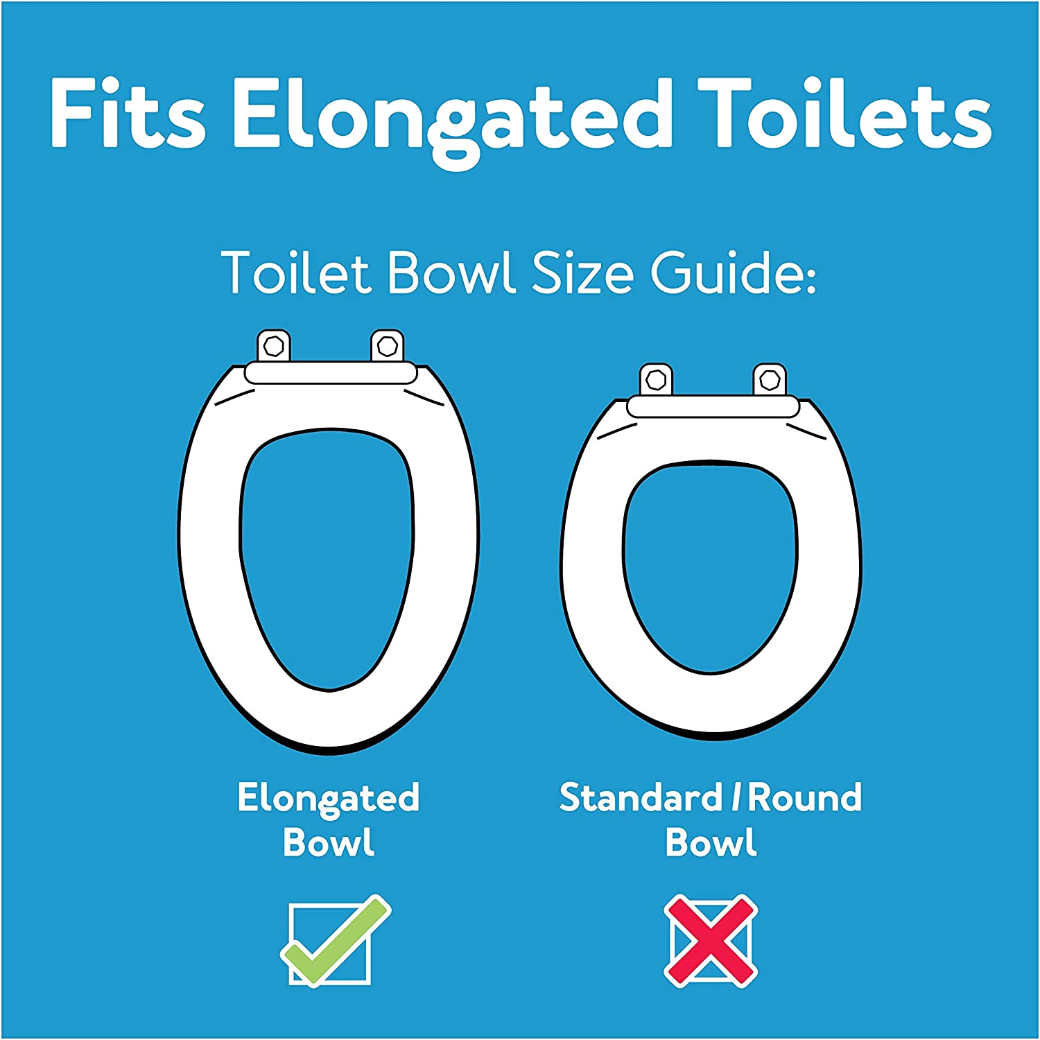 Carex 3.5 Inch Raised Toilet Seat with Arms - For Elongated Toilets. Elevated Toilet Riser with Removable Padded Handles. Easy On and Off. Support 250 lbs. White