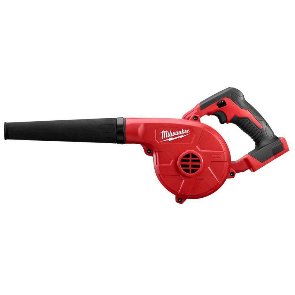Milwaukee 0884-20 M18 18V Lithium-Ion Cordless Compact Blower (Tool-Only)