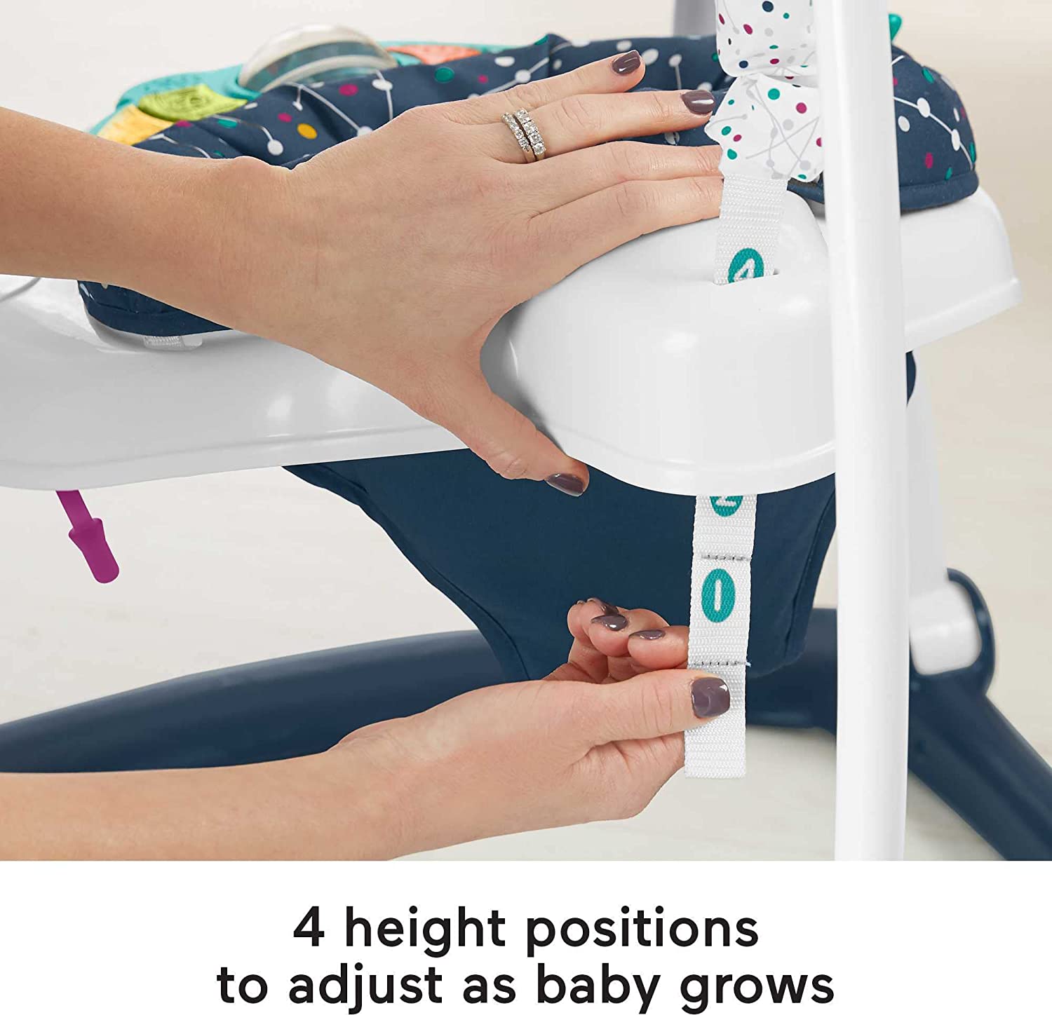 Fisher-Price HNH95 Fisher-Price Astro Kitty Spacesaver Jumperoo 2023