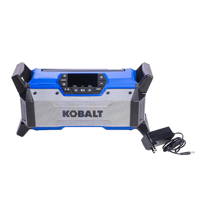 Kobalt 24-volt Cordless Bluetooth Compatibility Jobsite Radio
