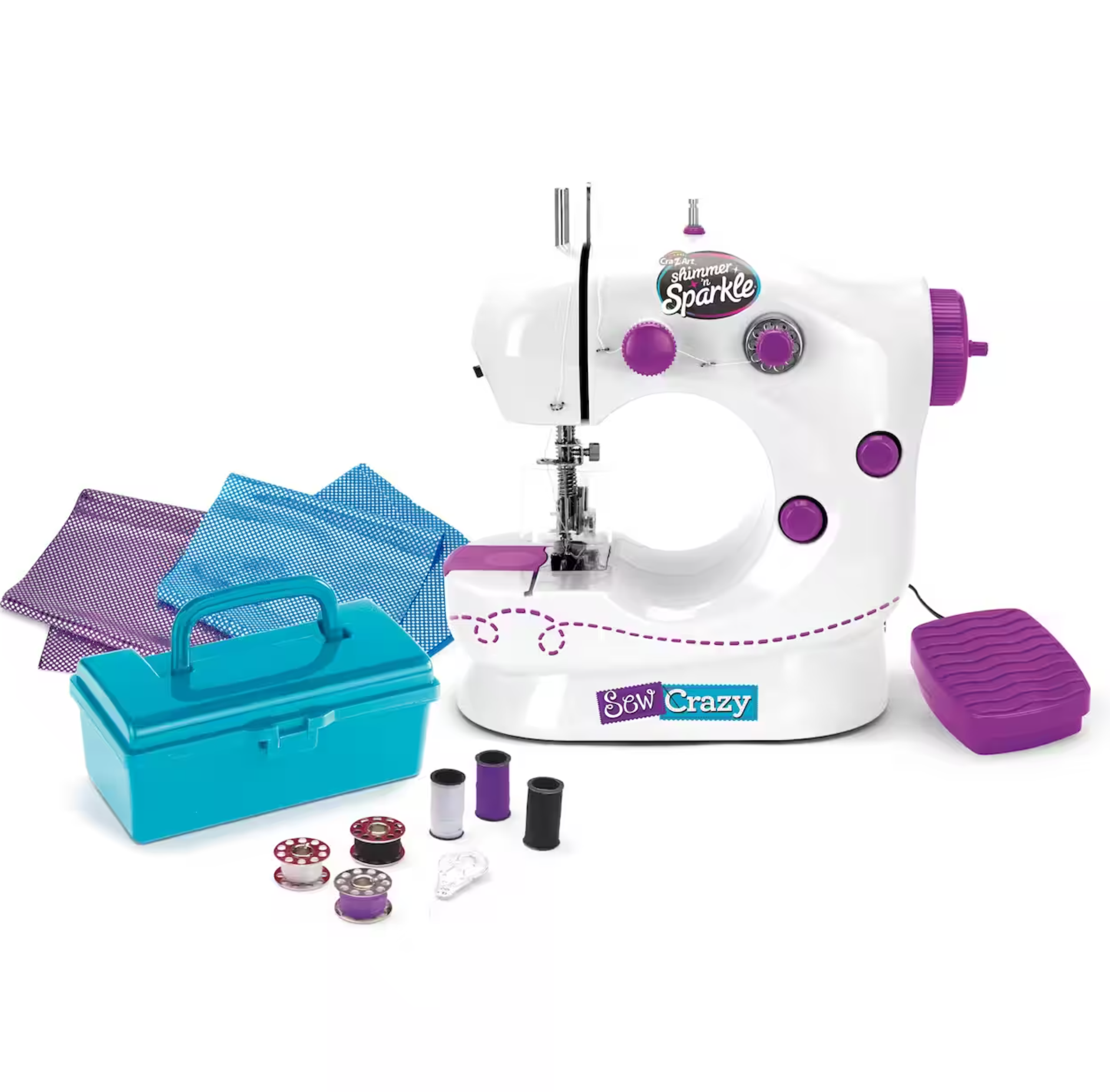 Cra-Z-Art Shimmer & Sparkle Sew Crazy Sewing Machine
