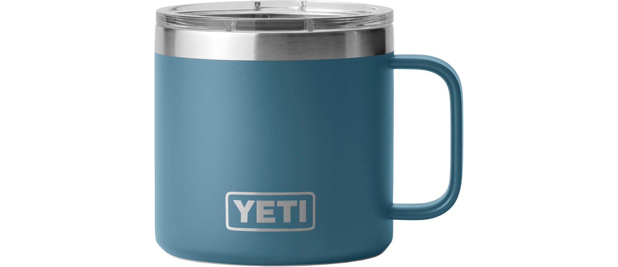 YETI 14 oz. Rambler Mug with MagSlider Lid. Nordic Blue