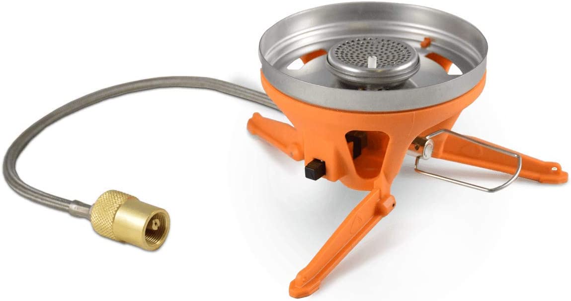 Jetboil Luna Satellite Side Burner for Eureka! or Jetboil Jetlink Camping and Backpacking Stoves (1090949)