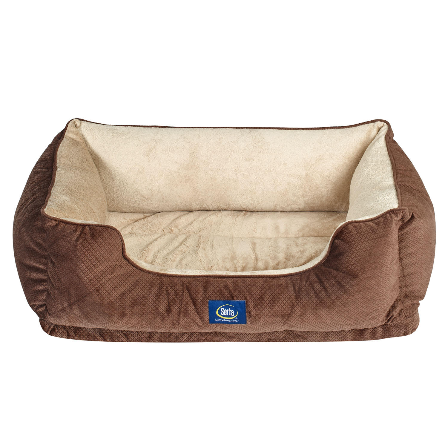 An Item of Serta Perfect Sleeper Orthopedic Cuddler Pet Bed. 34″ x 24″