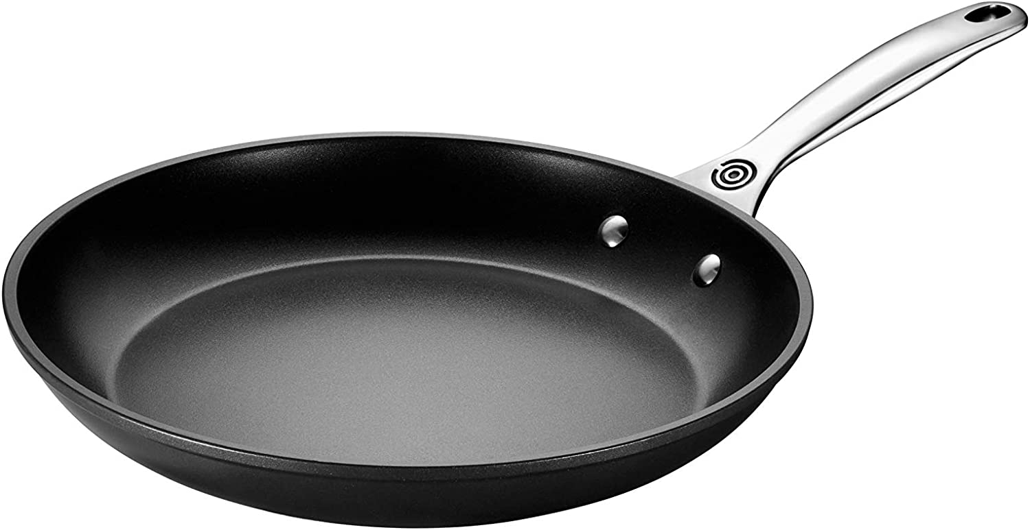 Le Creuset TNSP2200-28 Toughened Nonstick PRO Fry Pan. 11″. Gray
