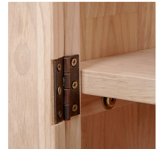 International Concepts 51 in. H Solid Wood Pantry in Unfinished Wood