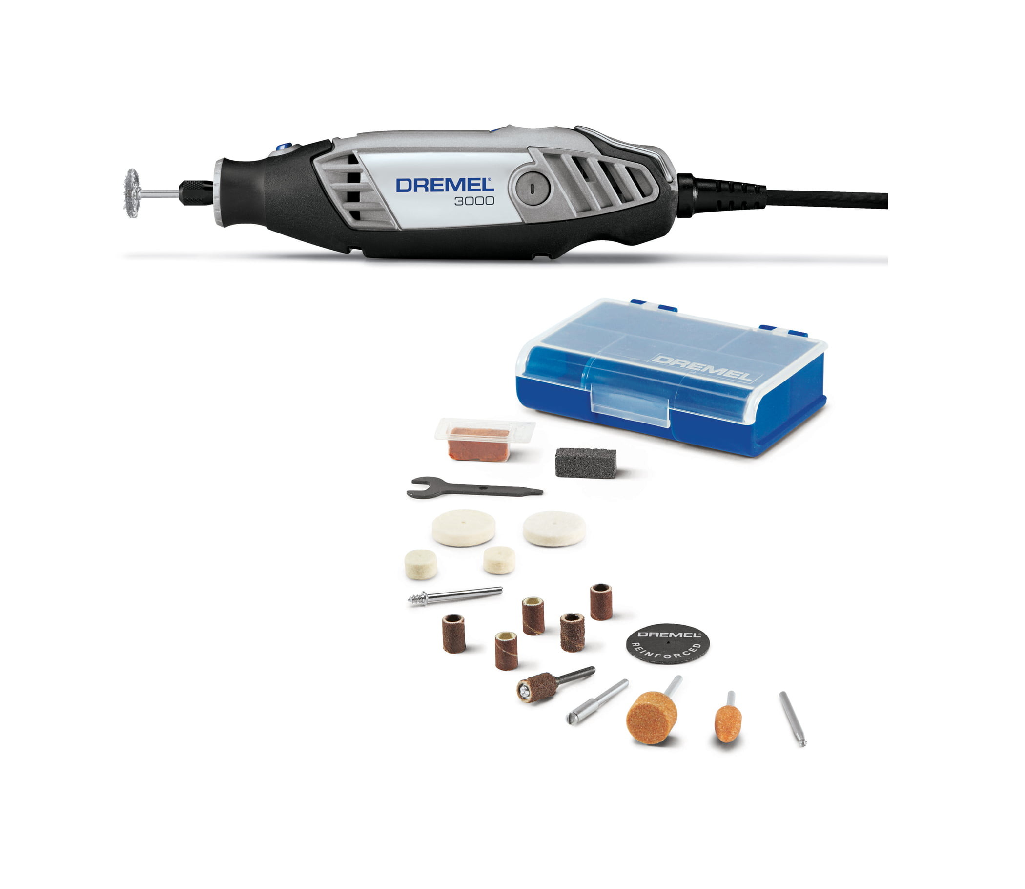 Dremel 3000-N/18 Variable Speed Rotary Tool. 18 Accessories