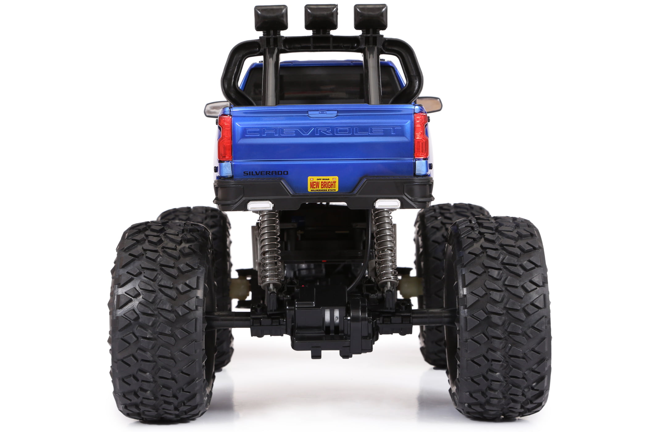 New Bright (1:10) Chevy Silverado Battery Radio Control Heavy Metal 4×4 Pickup