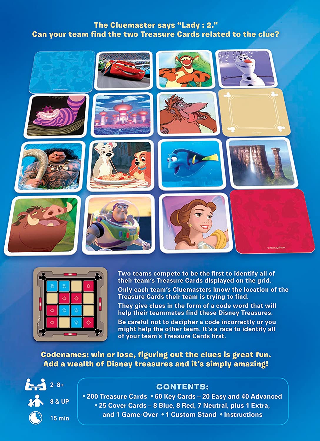 Codenames Disney Family Edition. Perfect for Disney Fans