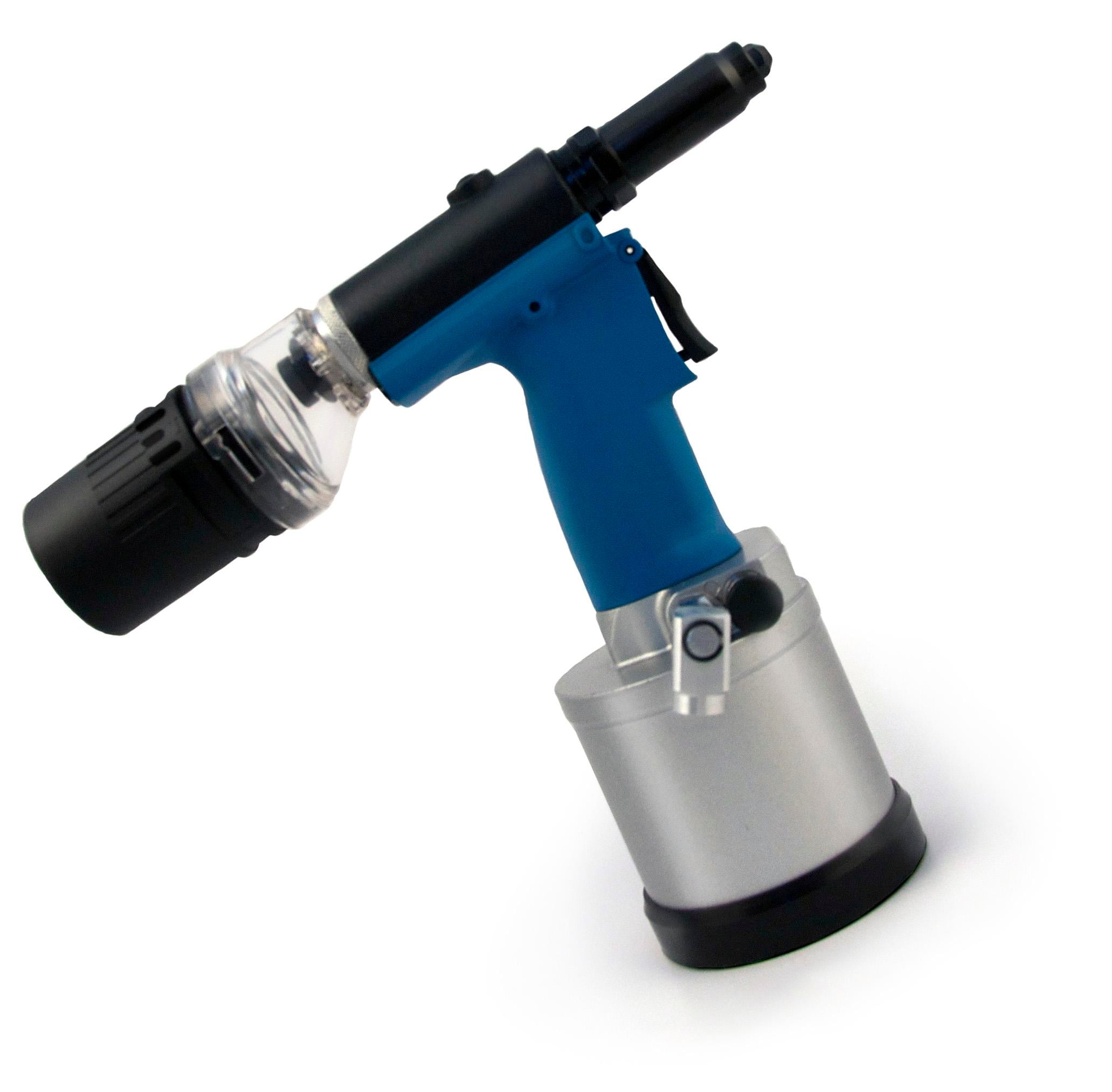 Blue Pneumatic Swivel Rivet Tool